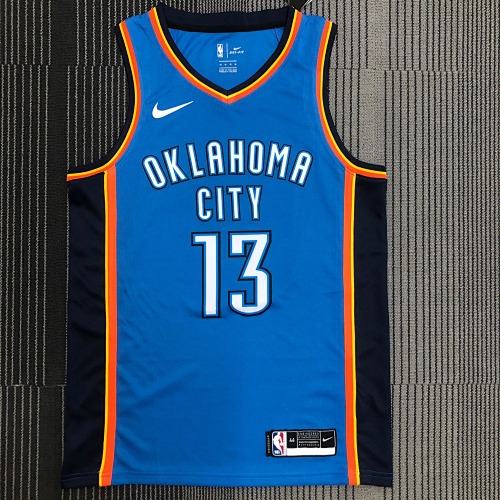 Oklahoma City Thunder #13 Basketball Jersey